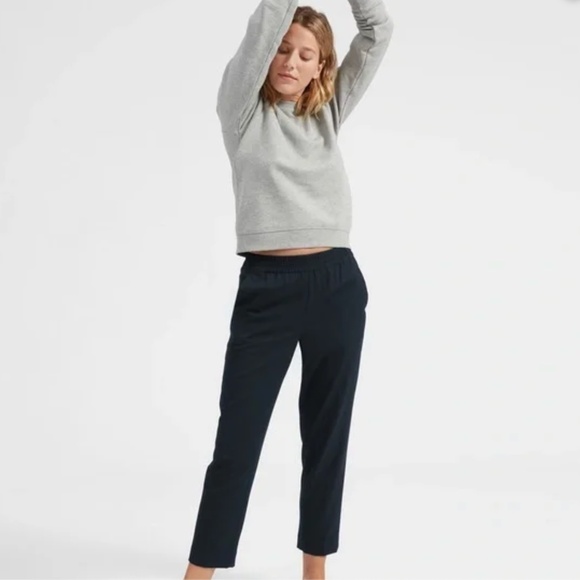 Everlane Pants - Everlane Italian GoWeave Wool Black Pull-On Pant - Size 2